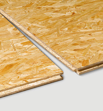 OSB4 22X 1250 X 2500 mm Γλώσσα - Λούκι 4 πλευρές, μη λειασμένο ξυλεία αντοχή