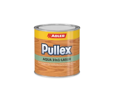 Pullex Aqua 3in1-Lasur Υδατοδιαλυτός εμποτισμός εξωτερικών ξύλινων επιφανειών